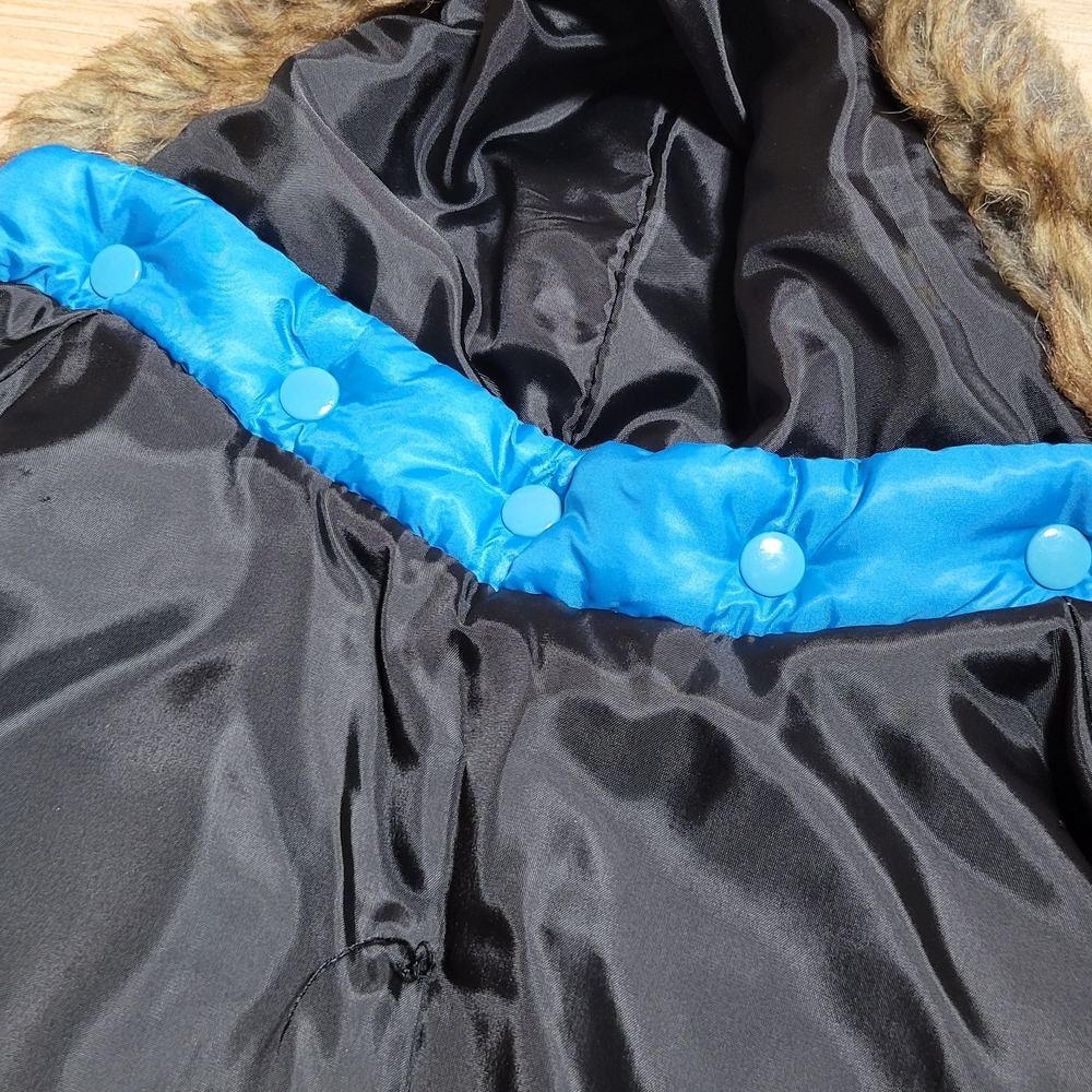 Dogs Blue Hooded Jacket - Picture 8 of 15